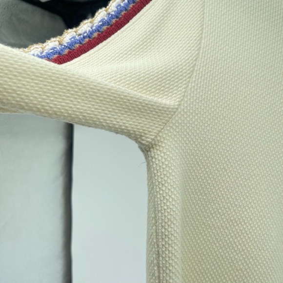 Free People Cream and Brown Long Sleeve Top - Picture 8 of 13